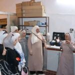 كلية الهندسة البتروكيميائية تنفذ رحلة علمية إلى محطة تصفية المياه في بلدة عياش