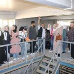 كلية الهندسة البتروكيميائية تنفذ رحلة علمية إلى محطة تصفية المياه في بلدة عياش